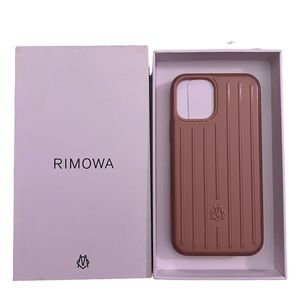 RIMOWA Luxury iPhone 12 or 12 Pro Case. Light Brown. New - Never Used.